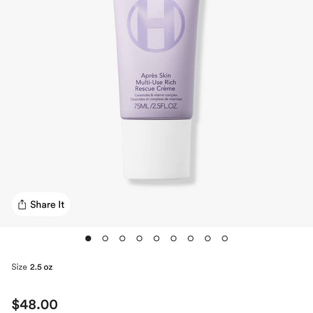 Ole Henriksen Après Skin Rescue Crème in Purple Tube
